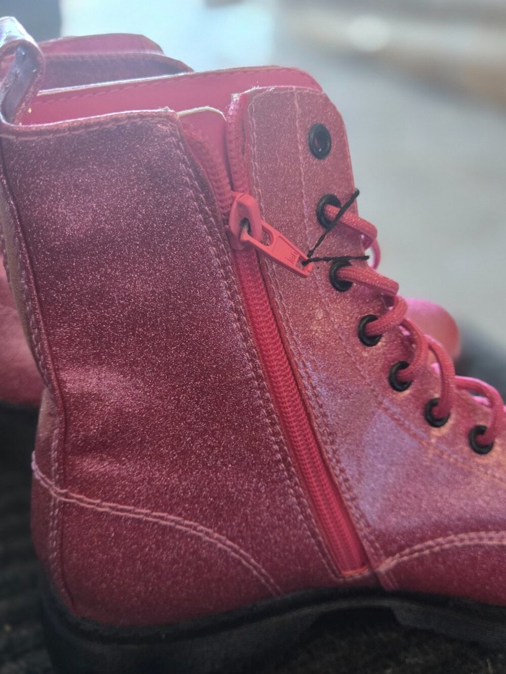 girls link sparkle boots